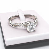 Gold Engagement Ring - 02TX44