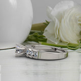 0.86ct Brilliant Diamond Gold Engagement Ring - 02US17C