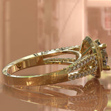 Classic Gold Split Shank Diamond Engagement Ring 1.13ct tw - 02US21