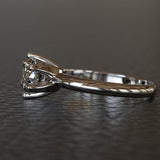 Brilliant Cut Diamond (1.25ct) Solitaire Gold Engagement Ring - 02US44