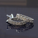 Princess Cut Gold Complete Wedding Set - 02US50