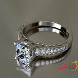 0.83ct Princess Cut Diamond Engagement Ring - 02US74