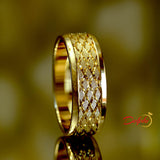 Gold Wedding Band - 02US88