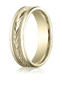 6MM Gold Wedding Band - 03BB10