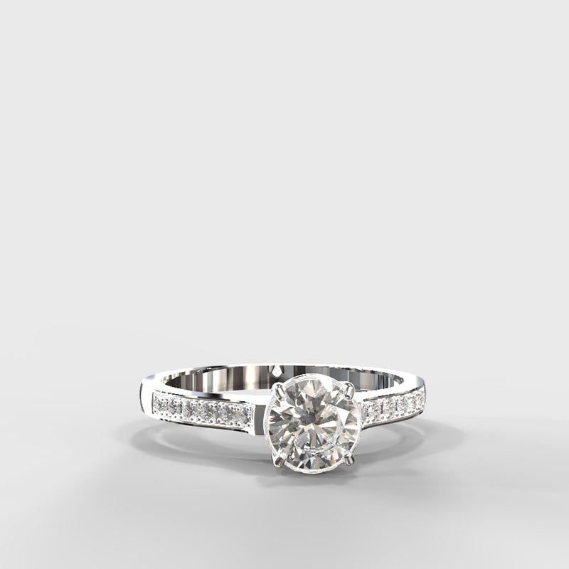 Zara Collection - Gold Engagement Ring - 03BS01