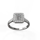 Zara Collection - Gold Engagement Ring - 03BS02