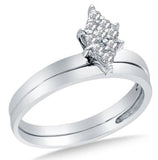 14k Yellow OR White Gold Ladies Bridal Set - 03RG25