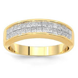 18K Yellow Gold Wedding Band - 03RG33