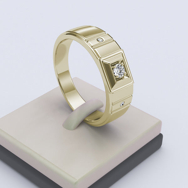 Diamond Men's Ring  - 03RG47