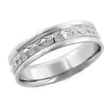 8.00 Millimeters Platinum 950 Wedding Band Ring - 03RG49