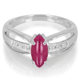 RUBY 925 Sterling Silver Ring -04AB03