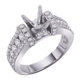 Sterling Silver 1 1/4 ct. Cubic Zirconia Engagement Ring - 0AB13