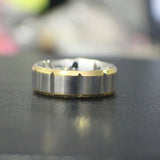 Stainless Steel Wedding Band - 04AS02
