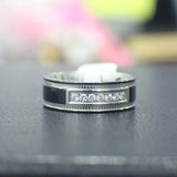 Stainless Steel Wedding Band - 04AS06