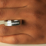 Stainless Steel Wedding Band - 04AS20