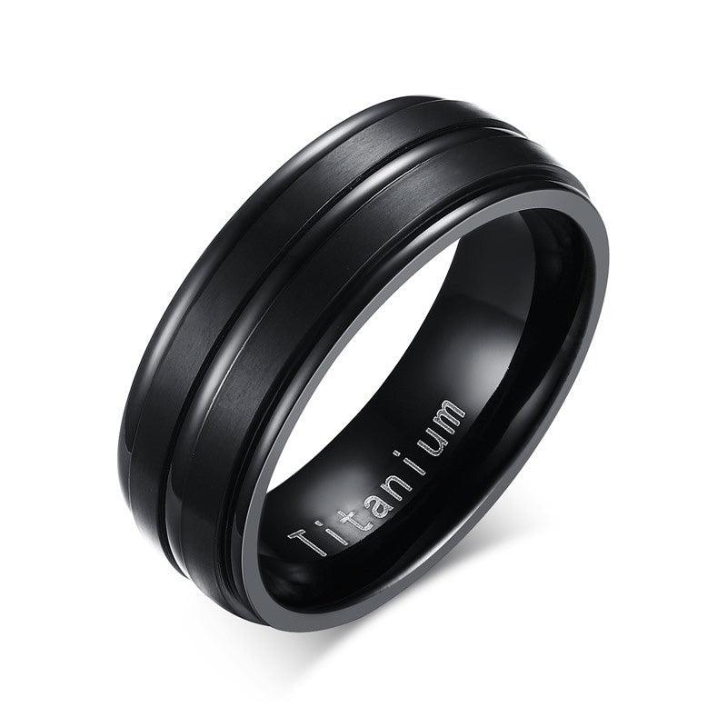 Titanium Wedding Band - 04AS62