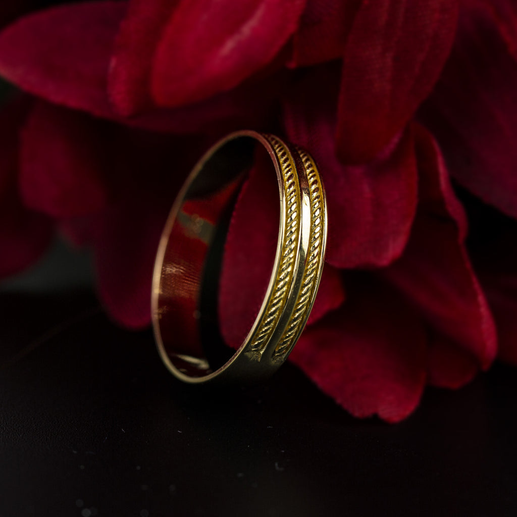 Zara Collection - Gold Wedding Band - 04BS05