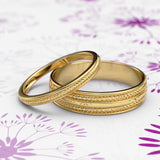Zara Collection - Gold Wedding Band - 04BS06