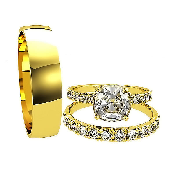 Zara Collection - Complete Gold Wedding Set - 01BS05