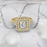 Cluster Diamond Engagement Ring - 04GG45