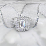 Cluster Diamond Engagement Ring - 04GG45