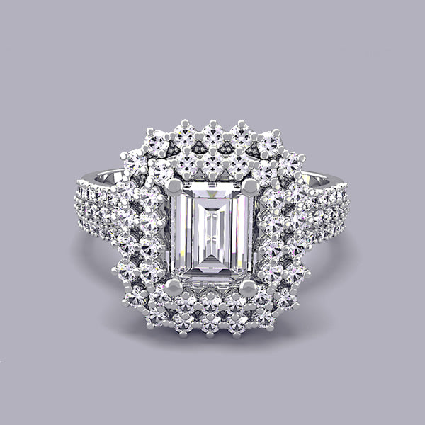 Gold Engagement Ring - 04GG49