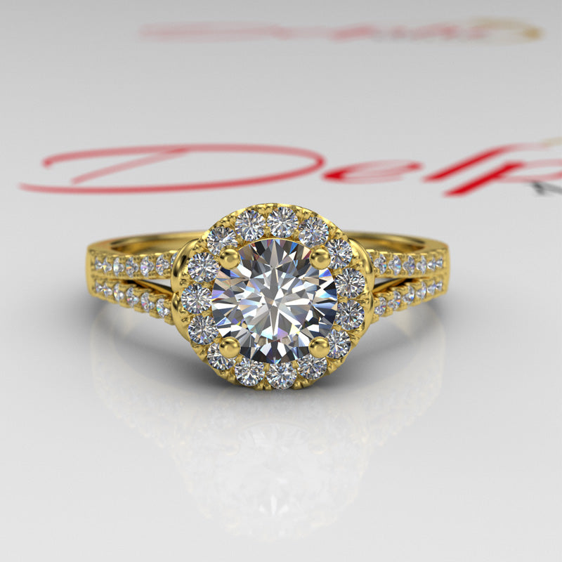 1.1ct Diamond Engagement Ring (Lab Simulated) - 04GG56