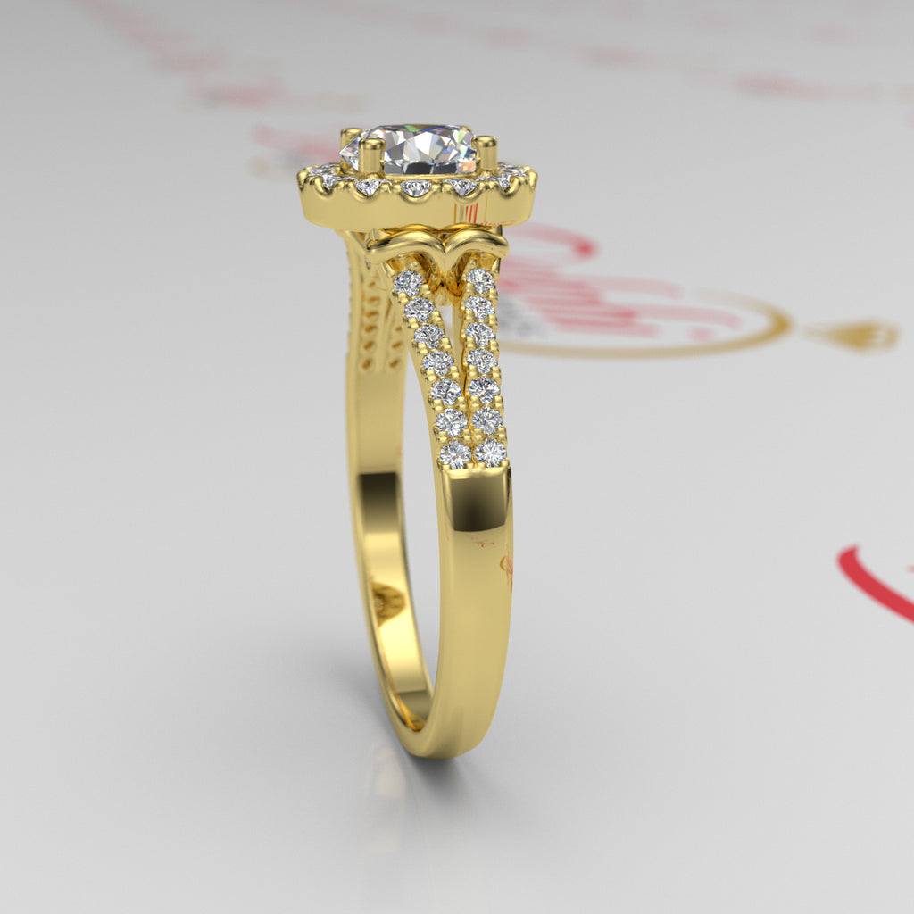 1.1ct Diamond Engagement Ring (Lab Simulated) - 04GG56