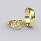 Gold Complete Wedding Set - 04GG63