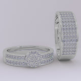 Gold Trio Wedding Set - 04GG66