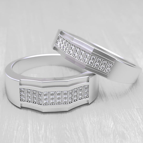 Gold Wedding Bands - 04GG74