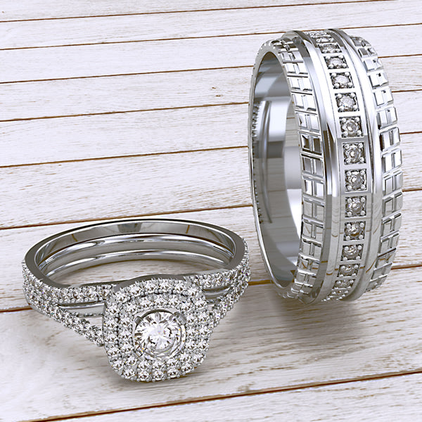 Gold Wedding Set - 04GG80