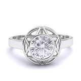 Gold Engagement Ring - 04GG84