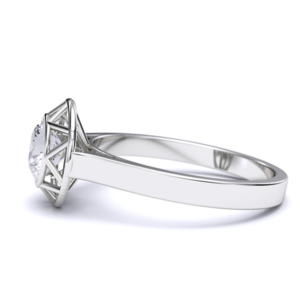 Gold Engagement Ring - 04GG84