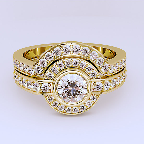 Gold Bridal Set - 04GG90