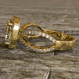 Gold Engagement Ring - 04GG94