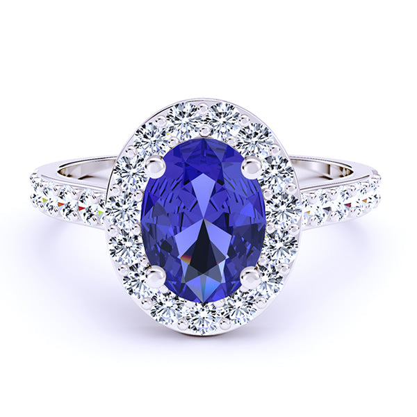 Sapphire Engagement Ring - 04GG96