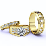 Gold Complete Wedding Set - 04GG97