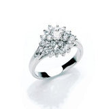 STERLING SILVER ENGAGEMENT RING