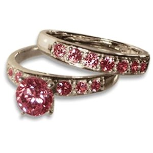 STERLING SILVER BRIDAL SET