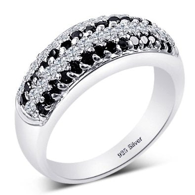 STERLING SILVER BRIDAL RING - 05AB53