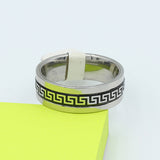 Stainless Steel Wedding Band - 05AB90