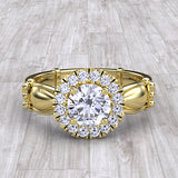 Gold Engagement Ring - 05GG02