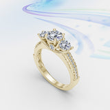 Gold Engagement Ring - 05GG03