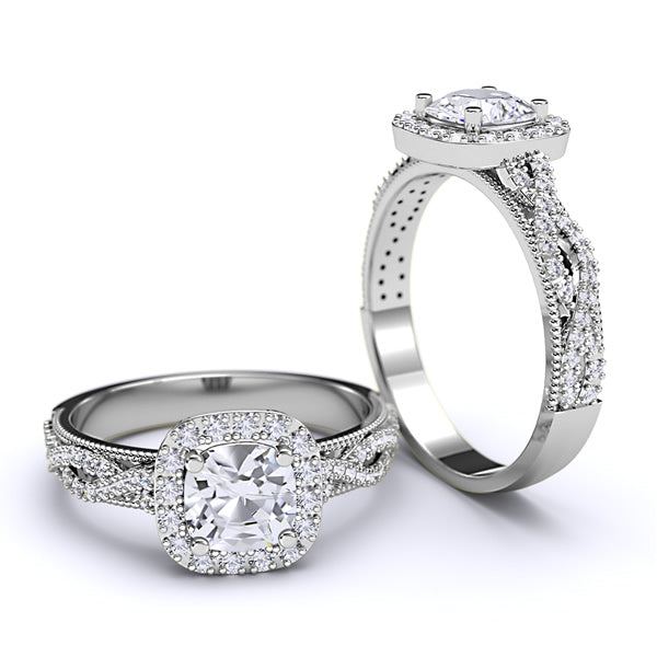 Gold Engagement Ring - 05GG04