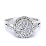 0.7ct Certified Natural Diamond Engagement Ring VS1 Color G - 05GG05