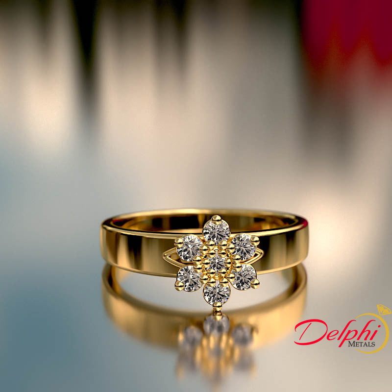Gold Engagement Ring - 05GG21