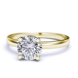 Solitaire Gold Engagement Ring - 05GG22