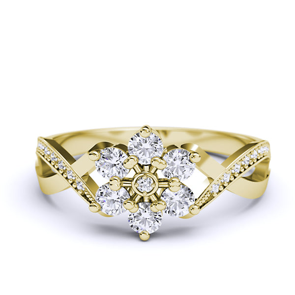 Gold Engagement Ring - 05GG23