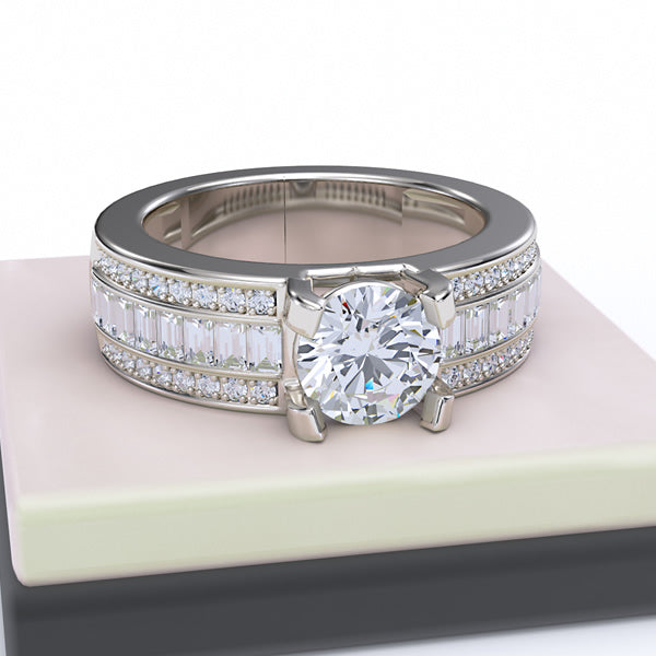 Gold Engagement Ring - 05GG41
